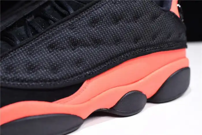 Rep Clot x Air Jordan 13 Low Black Infrared AT3102-006 0127