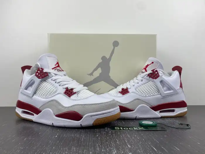 Cheap Jordan 4 Retro SB Pine Red DR5415-160 0127