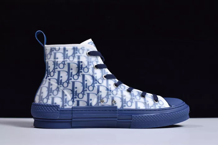 Rep DR B23 High Top Oblique Sneaker Blue 0120