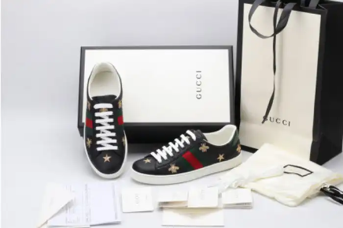 80% Off Sale GUCC ACE EMBROIDERED LOW-TOP SNEAKER 386750 A38F0 1079 0128