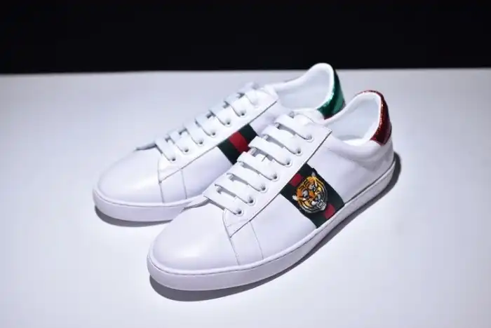 Cheap GUCC Ace Embroidered Low-Top Sneaker 457132 02JP0 9064 0128