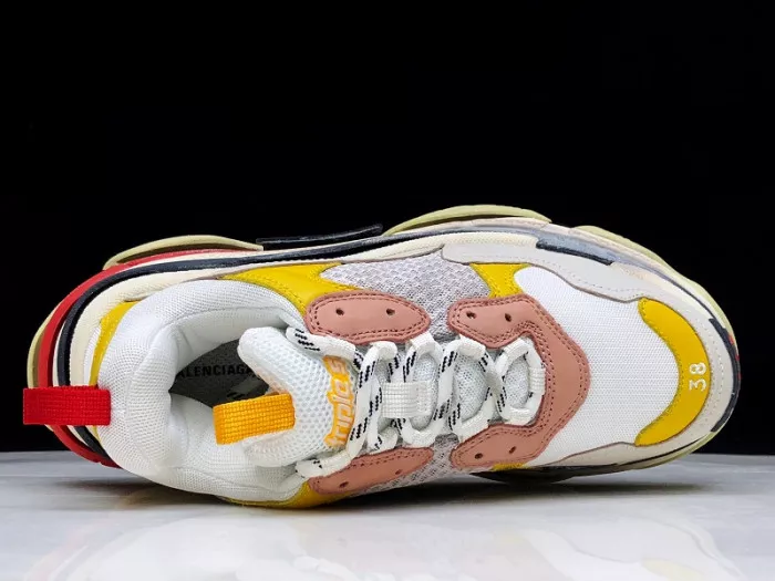 Rep BLCG Triple S Cream Yellow Red 524038 W09O5 9035 0115