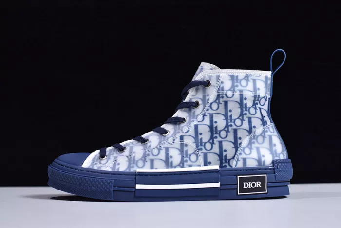 DR B23 High Top Oblique Sneaker Blue 0120