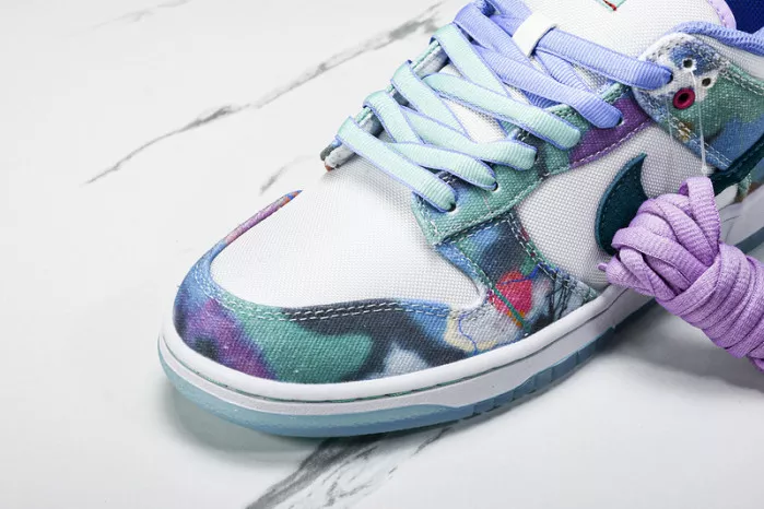 Rep Nike SB Dunk Low Futura Laboratories Bleached Aqua HF6061-400 0118