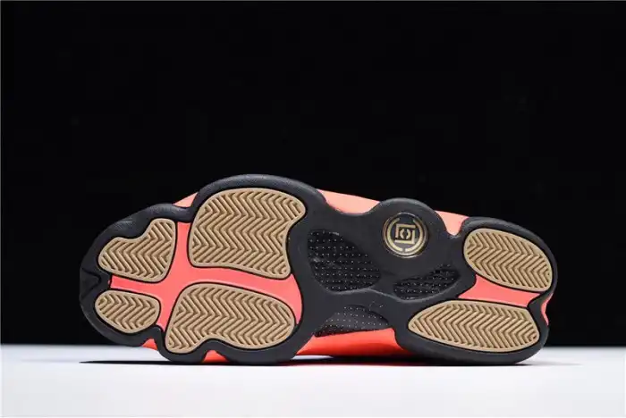 Rep Clot x Air Jordan 13 Low Black Infrared AT3102-006 0127