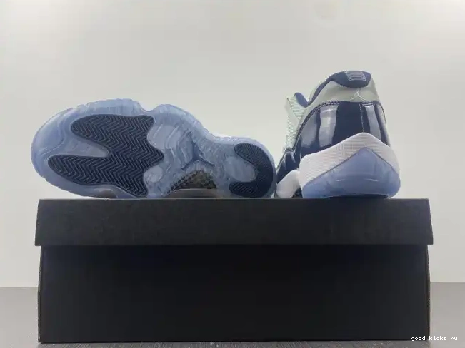 Cheap Low Air Jordan 11 Retro 528895-007 Georgetown 0219