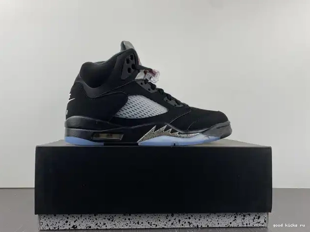 80% Off Sale Black 5 Retro 845035-003 Jordan Metallic (2016) 0222