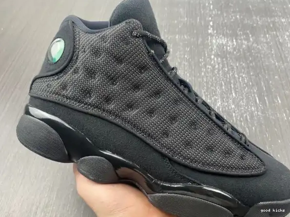 80% Off Sale Cat Jordan Black 414571-011 Retro Air 13 0223