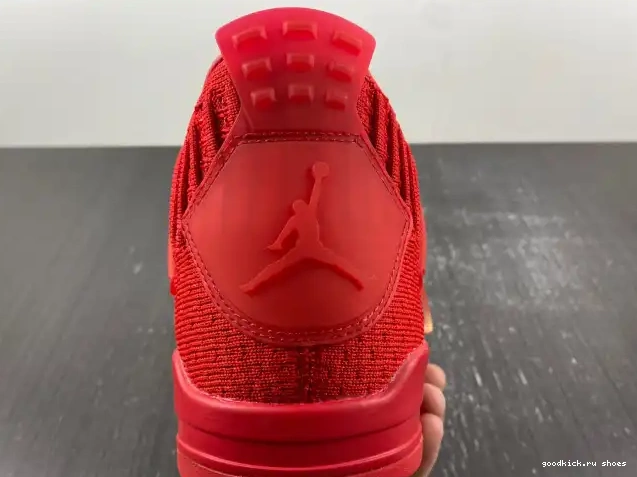 Rep Flyknit 4 Jordan Red Retro AQ3559-600 0217