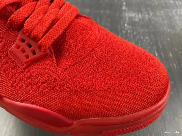 Cheap Jordan AQ3559-600 Red Flyknit Retro 4 0223