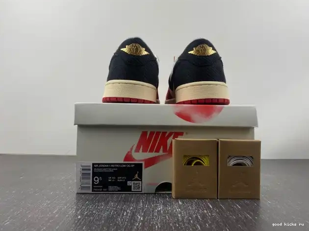 Rep Jordan x Room OG FN0432-100 Air Low 1 Trophy Away 0220