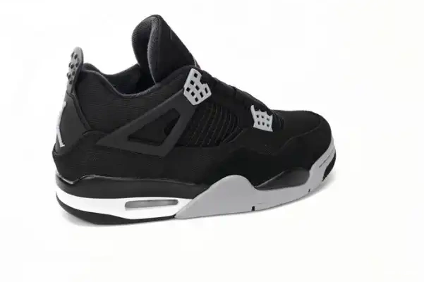 Rep Canvas Air Jordan 4 Black DH7138-006 0224