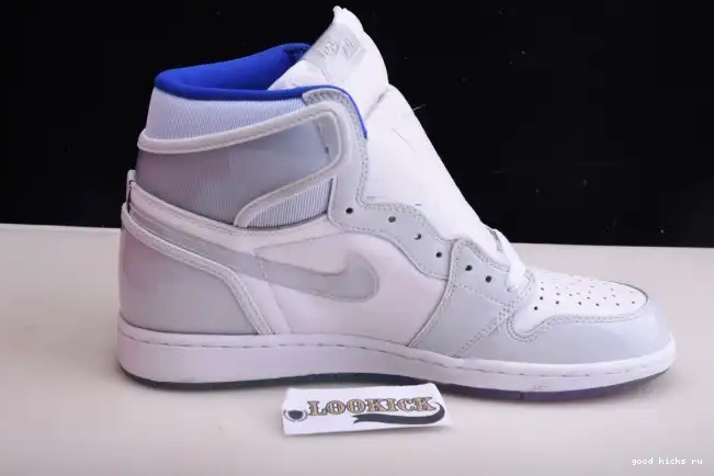 Rep CK6637-104 Racer 1 White Air Zoom Retro Jordan High Blue 0208