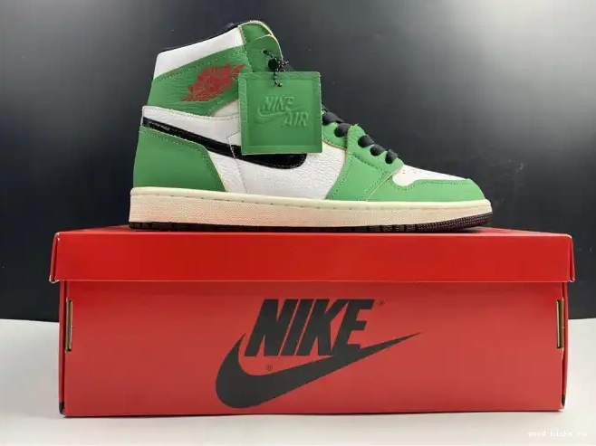 Cheap Retro Air Lucky High DB4612-300 Green 1 Jordan 0219