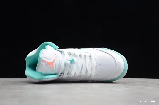 Rep 440892-100 Light Jordan 5 GS Air Aqua 0221