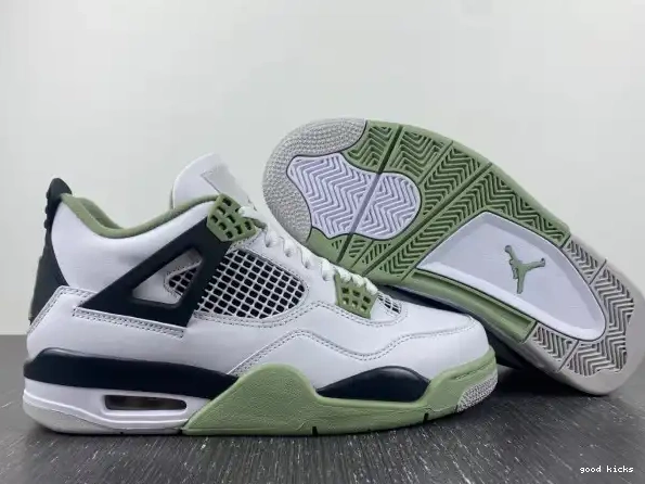 Cheap Air 4 Seafoam Jordan WMNS AQ9129-103 0224