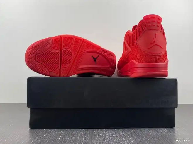 Cheap Jordan AQ3559-600 Red Flyknit Retro 4 0223