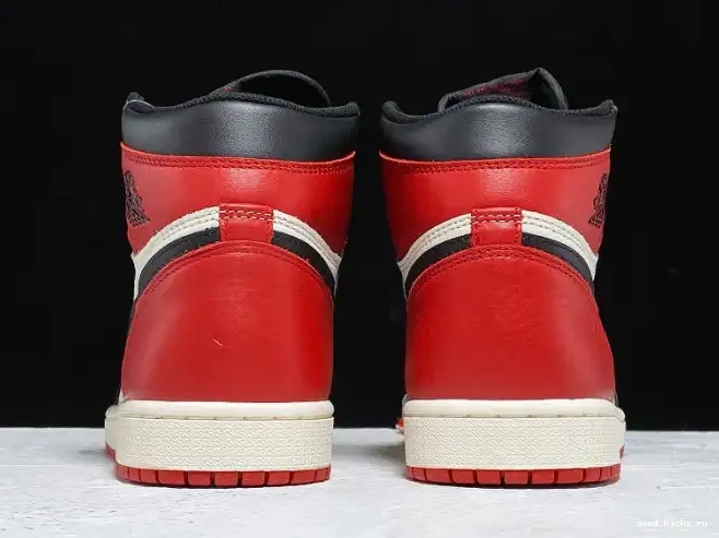 80% Off Sale OG Air 555088-610 Retro Bred High Toe Jordan 1 0222