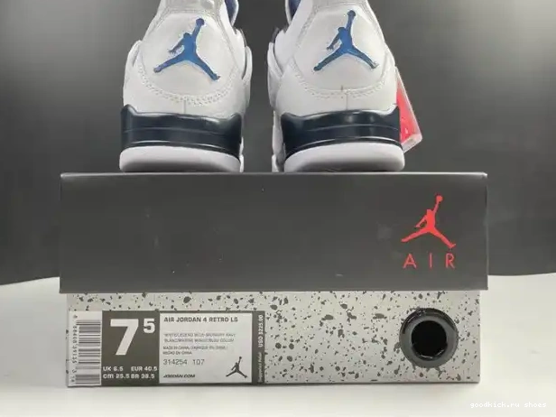 Cheap Retro (2015) Jordan 4 314254-107 Columbia 0217