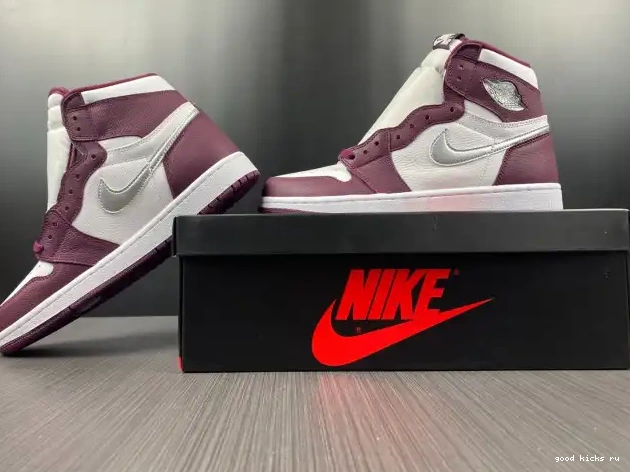 80% Off Sale OG Bordeaux Jordan 1 High Air 555088-611 0219