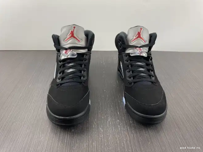 80% Off Sale Black 5 Retro 845035-003 Jordan Metallic (2016) 0222