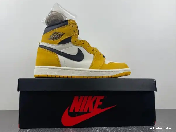 Rep Air Jordan Ochre OG 1 DZ5485-701 Yellow High 0212