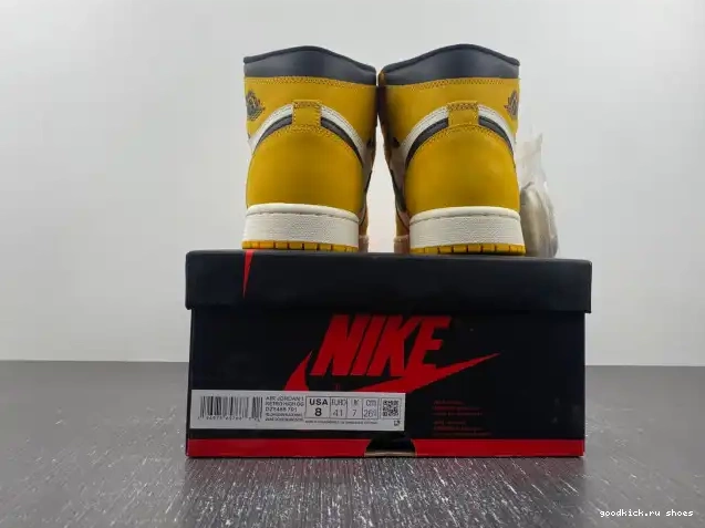 Rep Air Jordan Ochre OG 1 DZ5485-701 Yellow High 0212