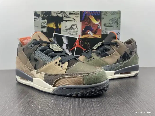 80% Off Sale 3 Air Camo DO1830-200 Patchwork Retro Jordan 0207