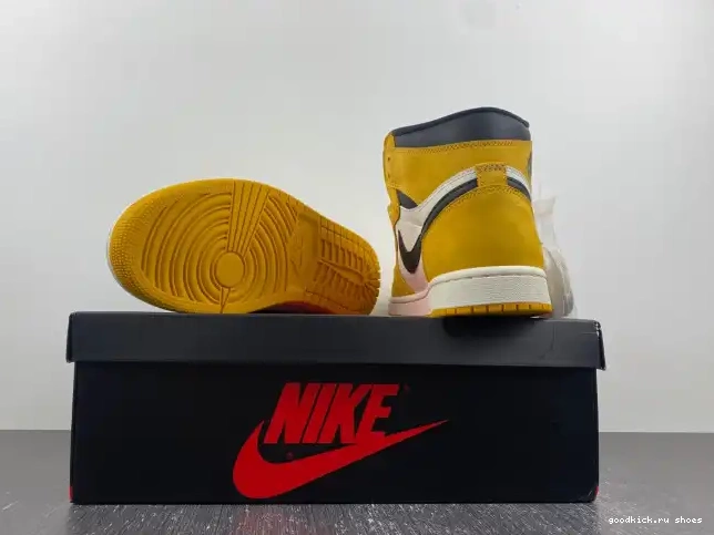 Rep Air Jordan Ochre OG 1 DZ5485-701 Yellow High 0212