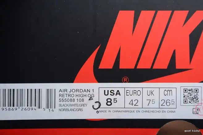 Rep Air Haze OG 555088-108 Stage Jordan 1 High 0226