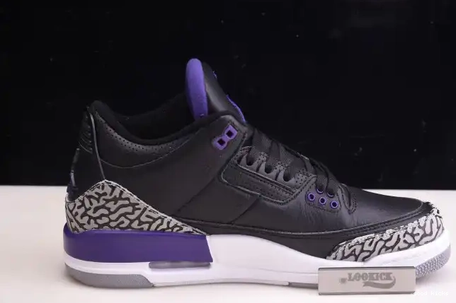 Rep Court 3 Purple Retro CT8532-050 Jordan Air Black 0224