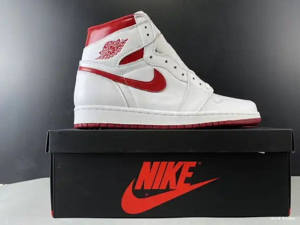 Rep 555088-103 Metallic Air (2017) Retro Jordan 1 Red 0214