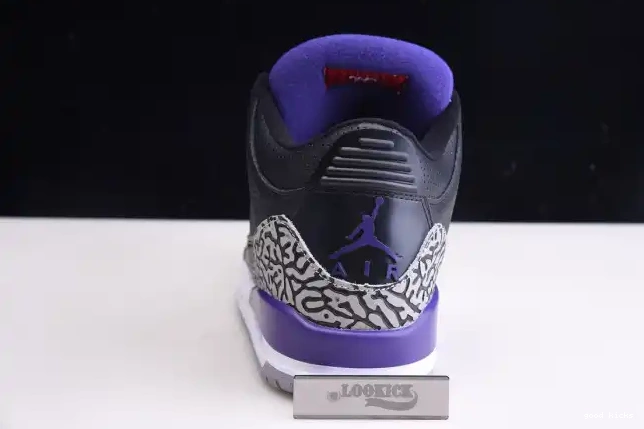 Rep Court 3 Purple Retro CT8532-050 Jordan Air Black 0224