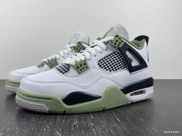 Cheap Air 4 Seafoam Jordan WMNS AQ9129-103 0224