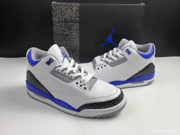 Rep CT8532-145 3 Racer Air Jordan Blue 0212