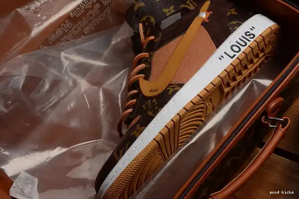 Rep Off-Louis Air 1 Jordan AQ0818-158 OW AJ1 x 0224