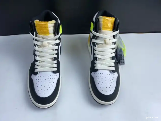 80% Off Sale HIGH GOLD' 555088-118 'VOLT AIR JORDAN 1 RETRO OG 0224