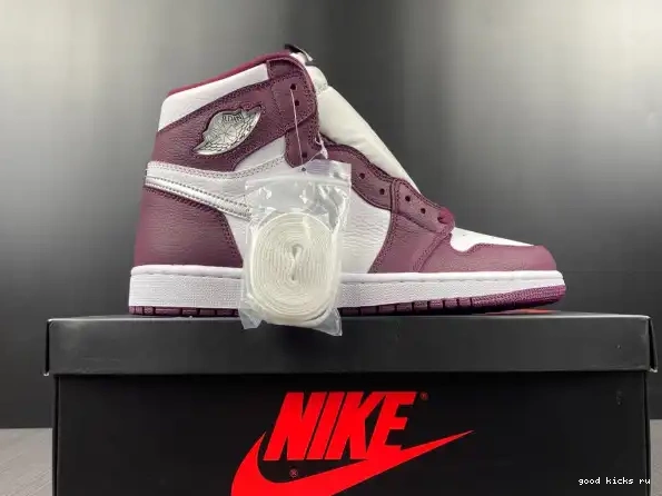 80% Off Sale OG Bordeaux Jordan 1 High Air 555088-611 0219