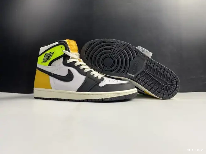 80% Off Sale HIGH GOLD' 555088-118 'VOLT AIR JORDAN 1 RETRO OG 0224