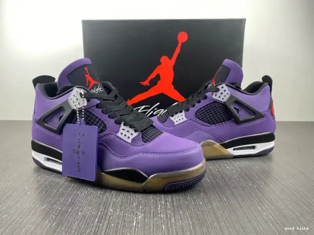 Rep (Friends Travis Retro 766296 LN4 4 Scott and Purple Family) Jordan 0226