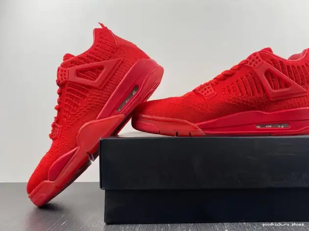 Rep Flyknit 4 Jordan Red Retro AQ3559-600 0217