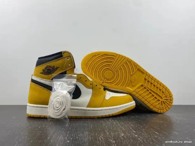 Rep Air Jordan Ochre OG 1 DZ5485-701 Yellow High 0212