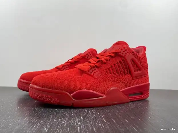 Cheap Jordan AQ3559-600 Red Flyknit Retro 4 0223