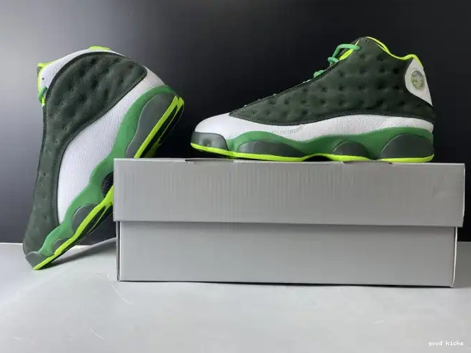 Cheap Air 313 AR4390 Retro 13 'Oregon Jordan - PE Ducks' 0215