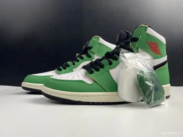 Cheap Retro Air Lucky High DB4612-300 Green 1 Jordan 0219