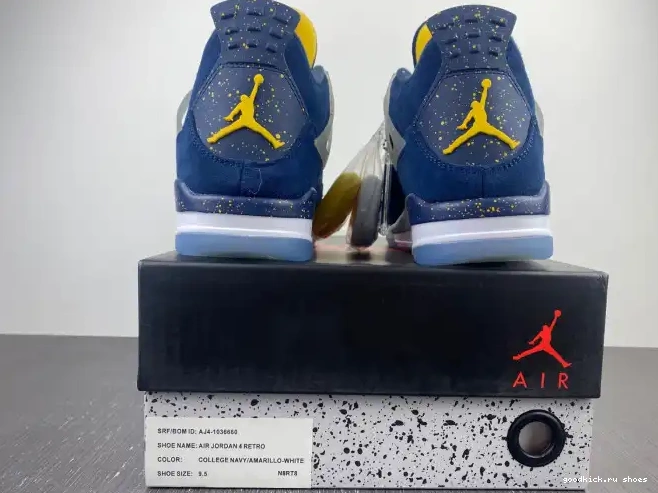 80% Off Sale 4 Air Michigan Retro (PE) AJ4-1036660 Jordan 0225