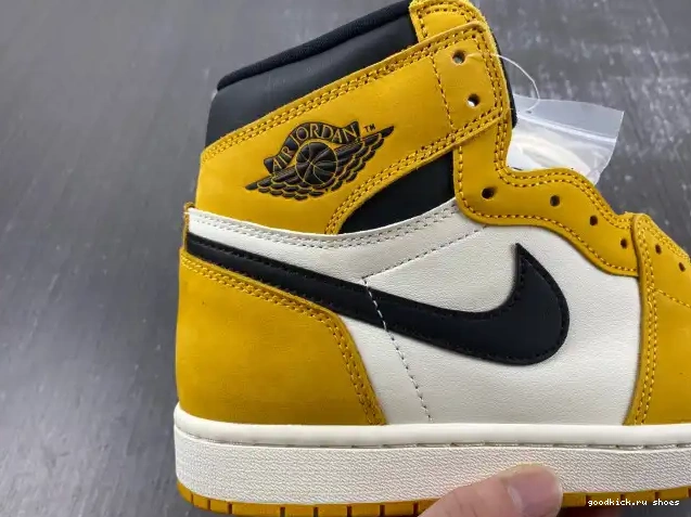 Rep Air Jordan Ochre OG 1 DZ5485-701 Yellow High 0212