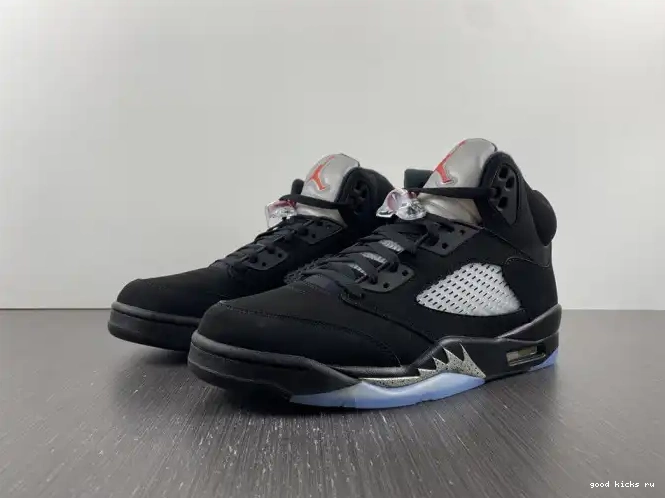 80% Off Sale Black 5 Retro 845035-003 Jordan Metallic (2016) 0222