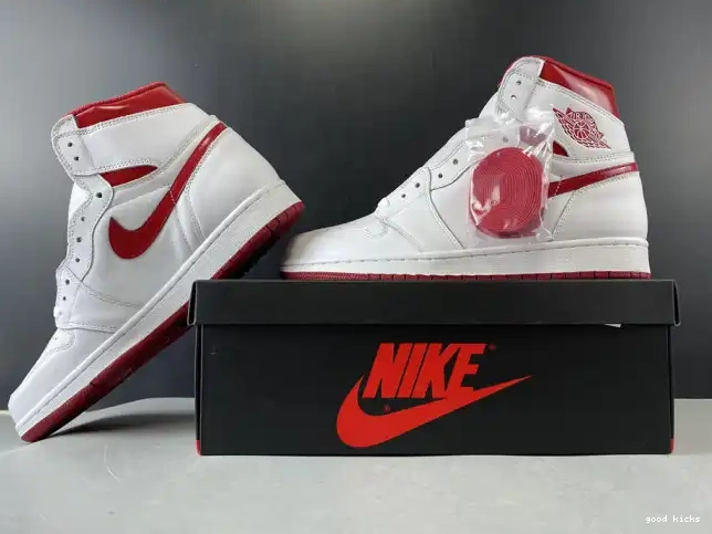 Rep 555088-103 Metallic Air (2017) Retro Jordan 1 Red 0214