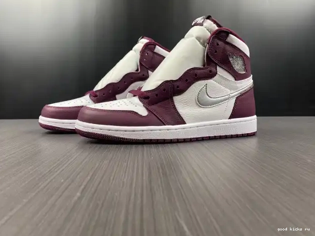 80% Off Sale OG Bordeaux Jordan 1 High Air 555088-611 0219